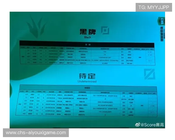 电竞青训体系赛季潜力球员分析